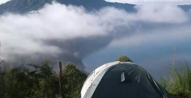 Trekking and Camping Tour at Batur Caldera in Kintamani